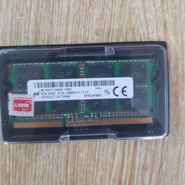 RAM Laptop 8gb PC3L-12800s bus 1600