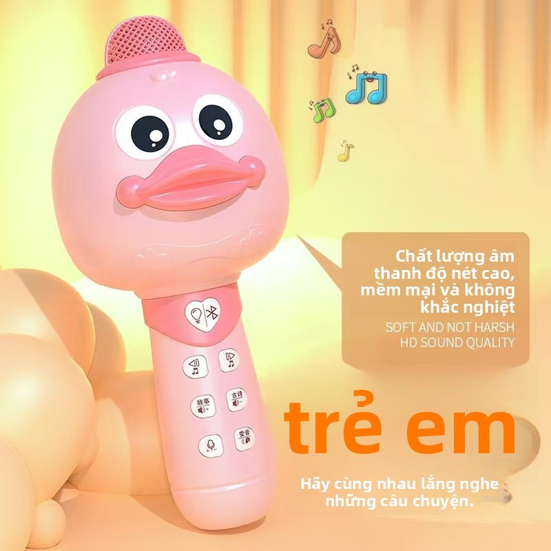 Micro không dây cho trẻ em và loa tích hợp