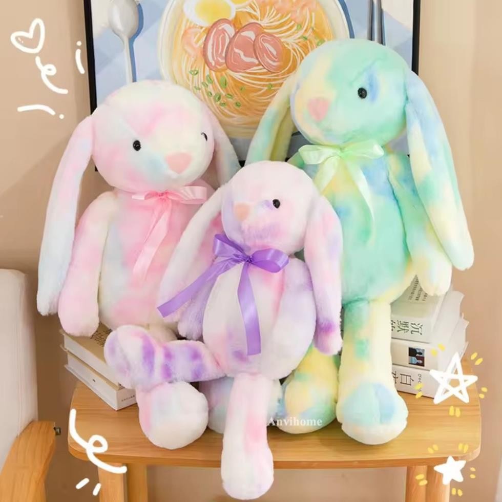 Gấu Bông Thỏ Tai Dài Jellycat Bunny ANVIHOME Thỏ Jelly tai dài Bunny lông siêu mượt