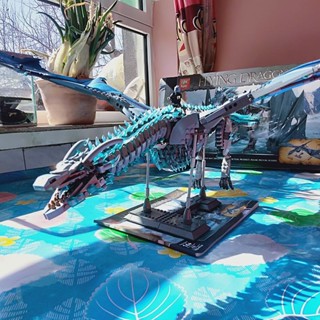 Tương thích với LEGO Bricks Mô hình Rồng Băng Giá Đồ chơi lắp ráp độ khó lớn Quà sinh nhật cho bé trai