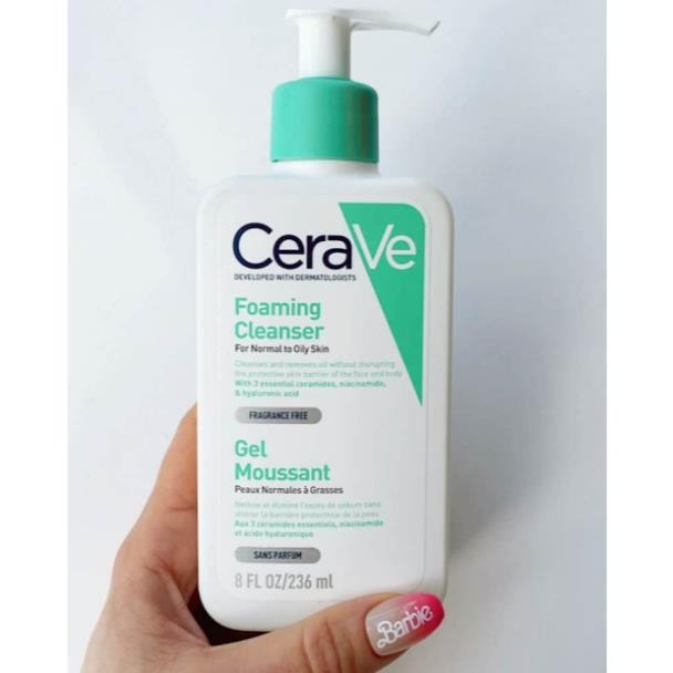 Sữa Rửa Mặt CeraVe - SA Smoothing, Hydrating, Foaming Cleanser - Cho Da Dầu Mụn, Khô, Nhạy Cảm | BigBuy360 - bigbuy360.vn