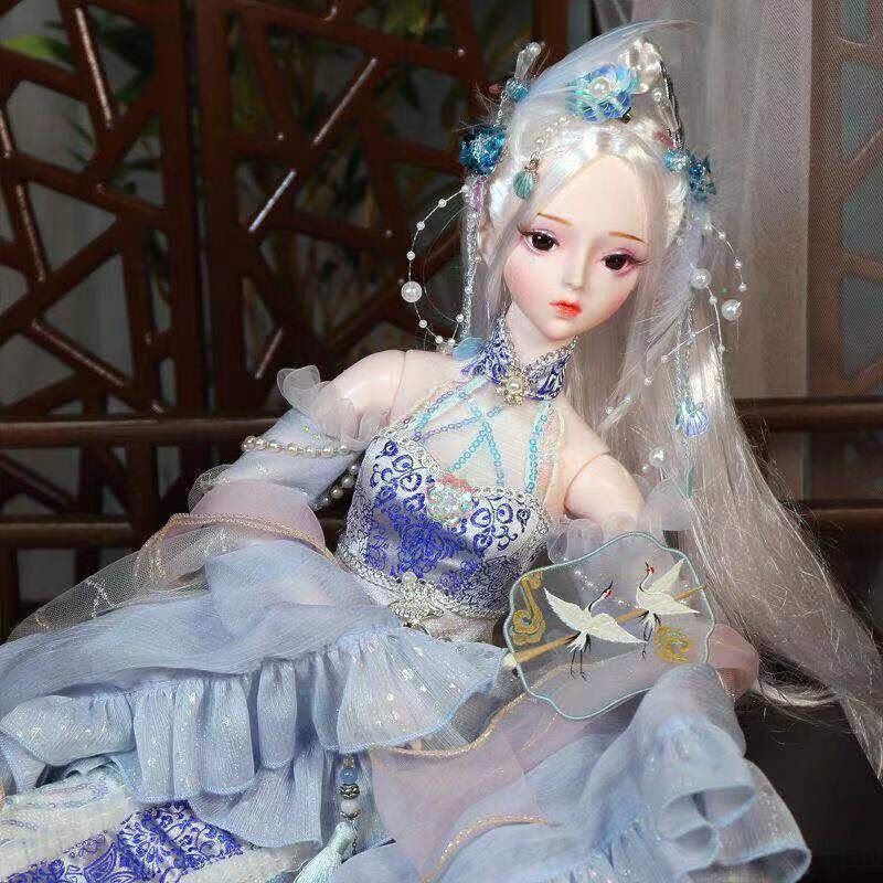 【48Giao Hàng Theo Giờ】Búp bê Barbie trang phục cổ điển phong cách Trung Quốc, búp bê công chúa phong