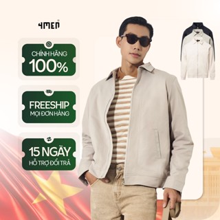 Áo Khoác Kaki Nam 4MEN AK062 Business Jacket Form Regular basic trẻ trung, năng động, đi chơi,đi làm