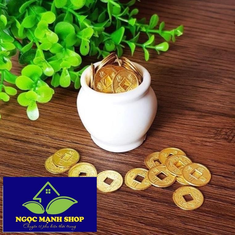Đồng Xu Vàng May Mắn (NGOC MANH SHOP)