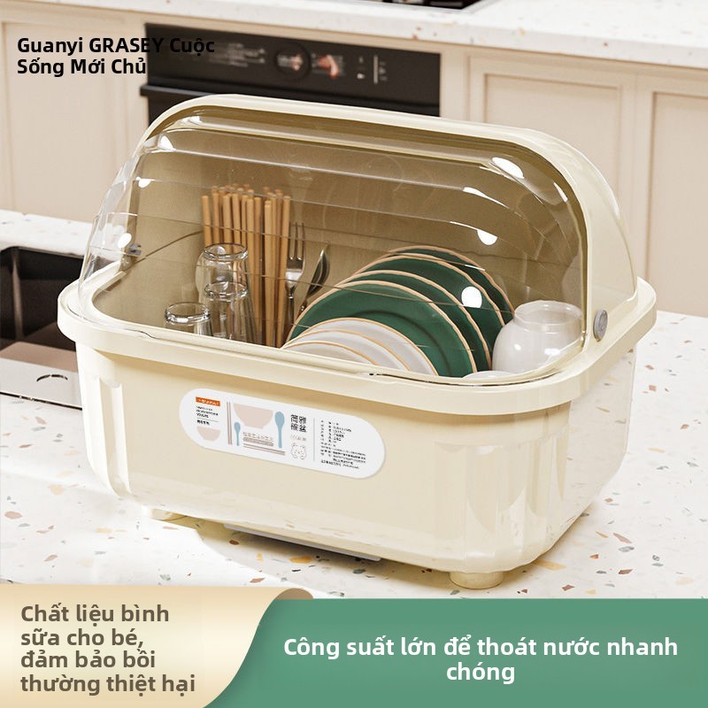 T9RT Ốp tủ bát đĩa, hộp đũa, giá thoát nước, giá bát đĩa, giá lưu trữ tủ bát đĩa, giá đựng bát đĩa g