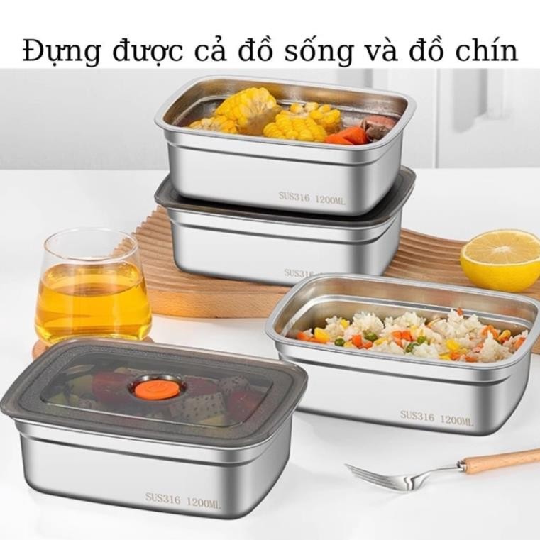 Combo 3 hộp inox TỔNG KHO SỈ ĐỨC TRANG