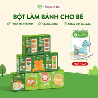 Bột làm bánh cho bé Mămmy làm bữa phụ: bánh Crepe, Pancake, PannaCotta, Pudding, Váng sữa, Muffin