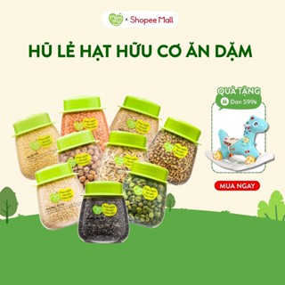 Tổng hợp hạt ăn dặm hữu cơ Mămmy loại 1 cho bé hạt đậu lăng, đậu gà, diêm mạch, kiều mạch, kê nếp, yến mạch...