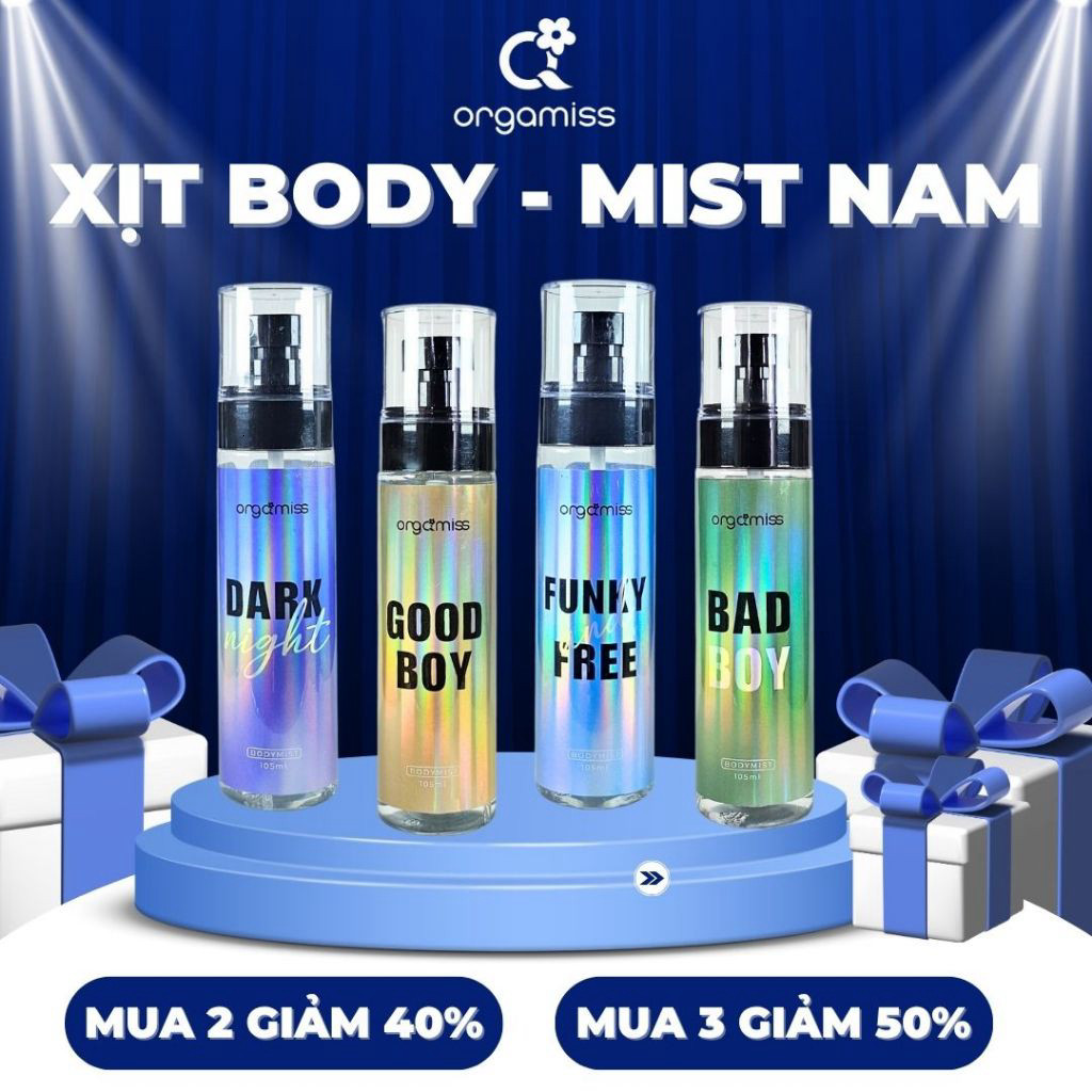 ♡Nước Hoa Chiết♡ 10ML Chính Hãng Siêu Thơm-ORGAmiss Nước Hoa Nam Thơm Body Xịt Mùi Nhẹ