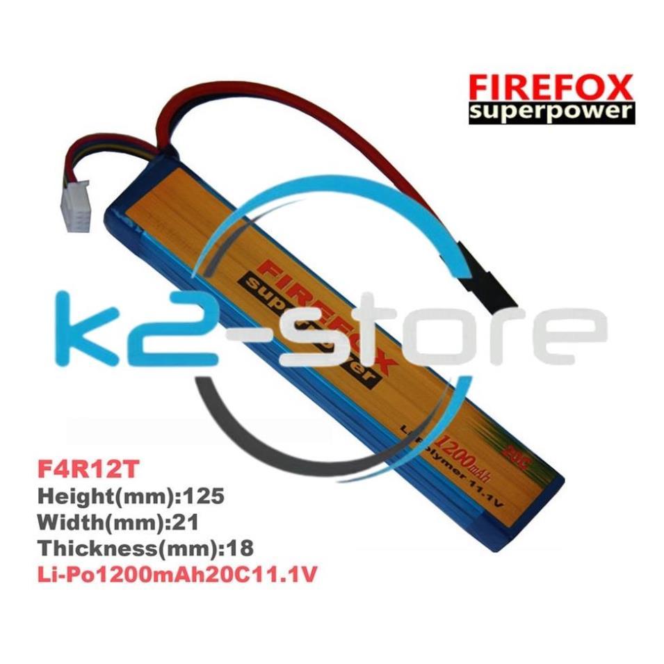 [K2 Store] Phụ kiện đồ chơi mô hình Firefox 1200mAh/20C/11.1V