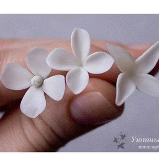 hoa đất set tự khô làm đồ handmade (CÓ SỈ trên 100bông)
