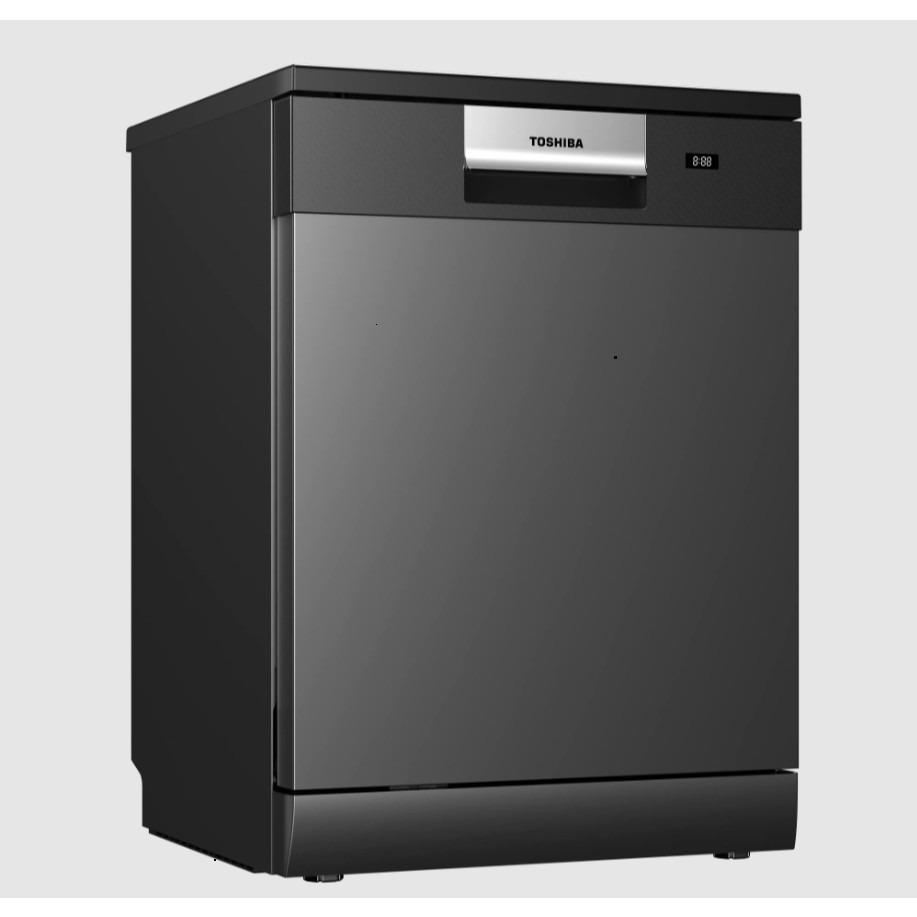 DW-15F7(G)-VN | [TẶNG CHẢO 2TR3] Máy Rửa Chén Toshiba DW-15F7(G)-VN NEW 2026 + Rửa Sấy Khô Tuyệt Hảo - Bảo Hành 36T | BigBuy360 - bigbuy360.vn