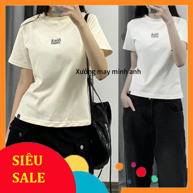 Áo Cộc Nữ Chất Cotton Siêu Mềm Mát Thêu Dệt Nhanh Hại Mềm MA003