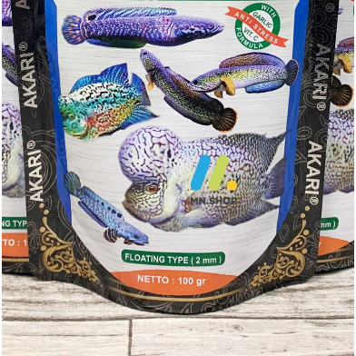 Cám AKARI Blue Premium | Nhập Khẩu Indonesia – Tăng Màu Xanh Cho Cá Lóc Lạnh | HLN Channa Fish - HLN