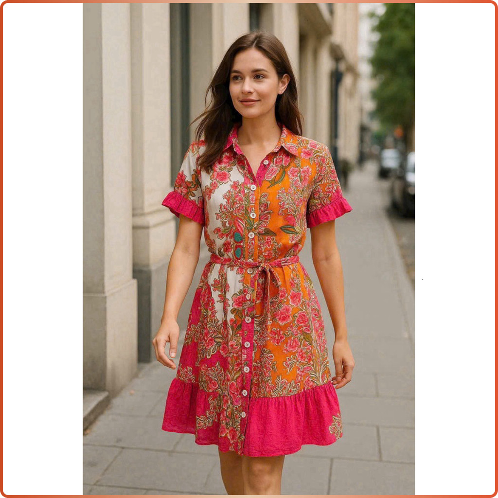 [Hiền VNXK] Đầm suông xoè nữ, chất linen , có túi chuẩn đẹp, chất cực mát chuẩn VNXK Hiền VNXK