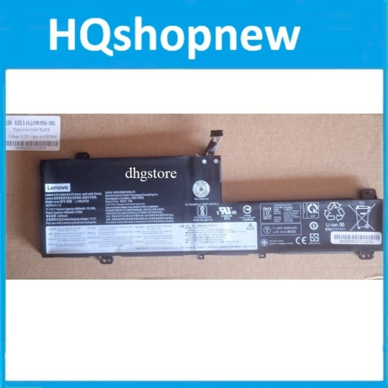 ⚡️Pjn Lenovo Ideapad Flex 5-14ITL05, 5-14IIL05, 5-14ARE05, 5-15ITL05, L19D3PD6 L19M3PD6 L19C3PD6 L19
