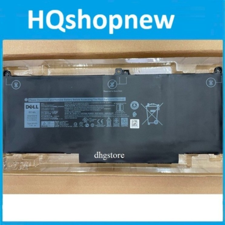 ⚡️Pjn Dell Latitude 5300 5310 2in1 Inspiron 7300 7306 2in1 P96G P97G P99G P100G, MXV9V 60WHR 5VC2M N