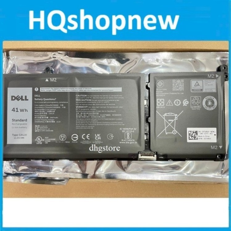 ⚡️ Pjn laptop Dell Vostro 3430 3510 3511 3515 G91J0 41Wh