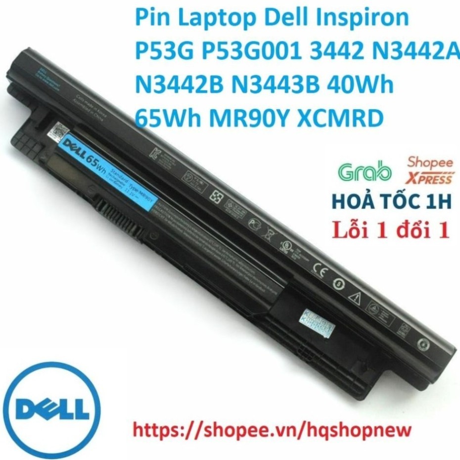 ⚡️ Pjn Laptop Dell Inspiron P53G P53G001 3442 N3442A N3442B N3443B 40Wh 65Wh MR90Y XCMRD