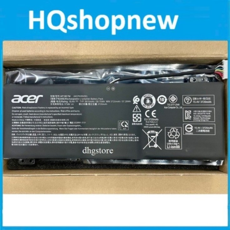 ⚡️ Pjn laptop Acer Helios 300 PH315-52 PH315-53 PH317-53 PH315-54, Triton 300 PT315-51, AP18E7M, AP1