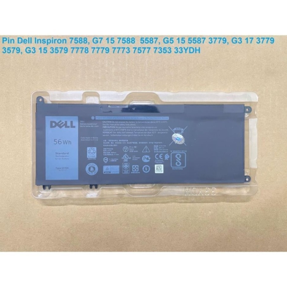 Pjn Dell Inspiron G7 15 7588  5587, G5 15 5587 3779, G3 17 3779 3579, G3 15 3579 7778 7779 7773 7577