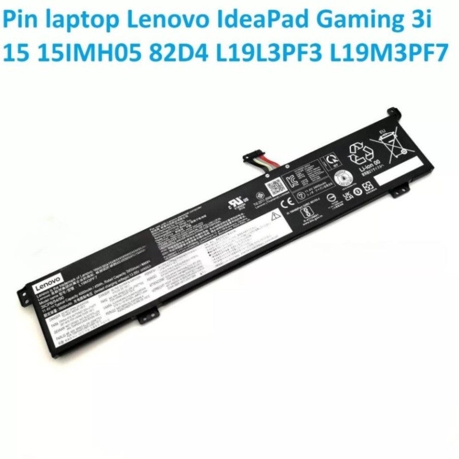 ⚡️ Pjn Lenovo IdeaPad Gaming 3i 15 15IMH05 82D4 L19L3PF3 L19M3PF7