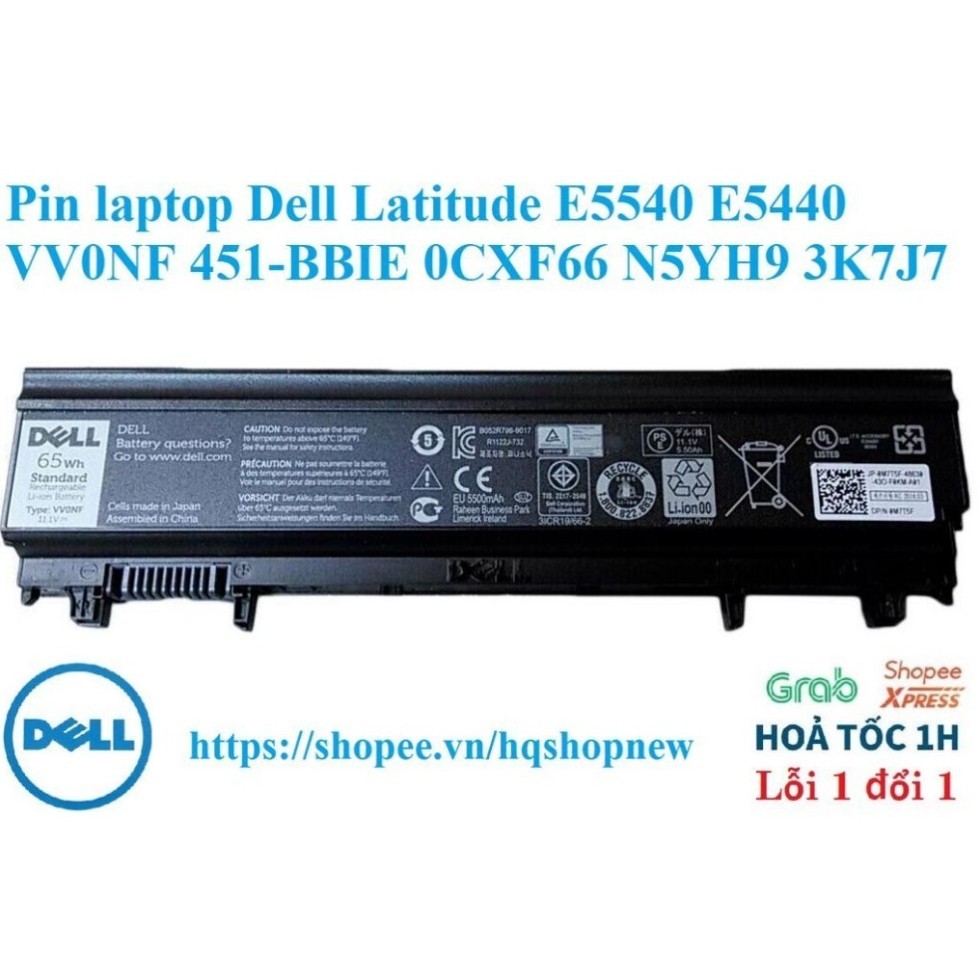 ⚡️ Pjn laptop Dell Latitude E5540 E5440 VV0NF 451-BBIE 0CXF66 N5YH9 3K7J7 Pjn
