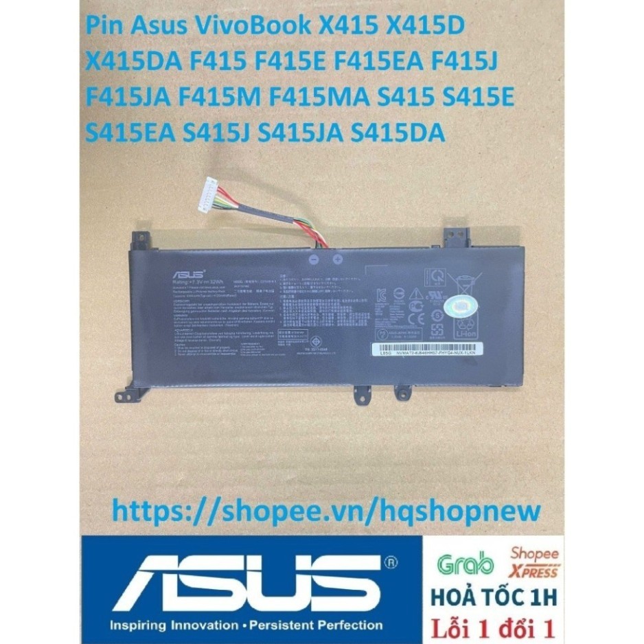 ⚡Pjn Asus VivoBook X415 X415D X415DA F415 F415E F415EA F415J F415JA F415M F415MA S415 S415E S415EA S