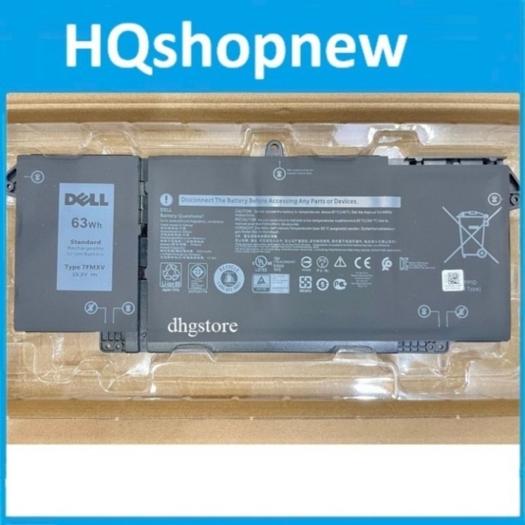 ⚡️ Pjn laptop Dell Latitude 14 7420 7520, Latitude 7420 2in1, TN2GY 7FMXV 63Wh