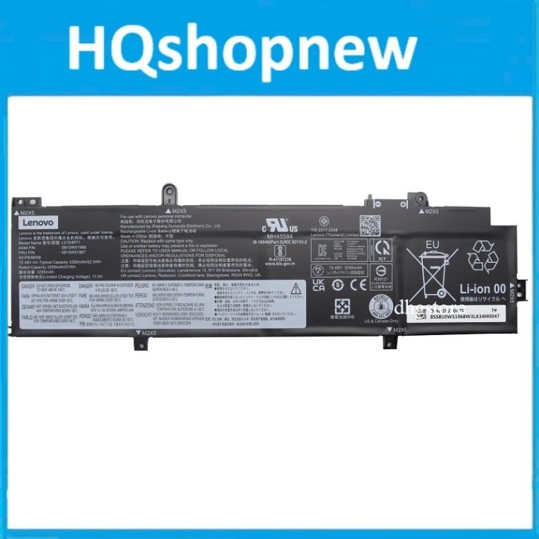 ⚡️ Pjn laptop Lenovo ThinkPad T14 Gen 3,T14 Gen 4, P14S Gen 3, P14S Gen 4, L21D4P71  L21L4P71 52.5Wh