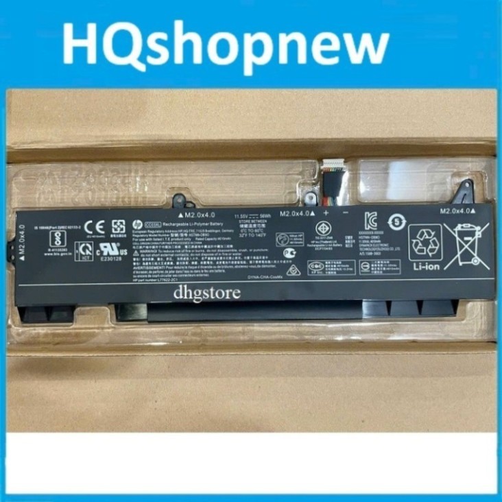 ⚡️ Pjn dùng cho laptop HP EliteBook 850 G7, 850 G8, 855 G7, 855 G8, ZBOOK 15 G7, CC03XL 56Wh