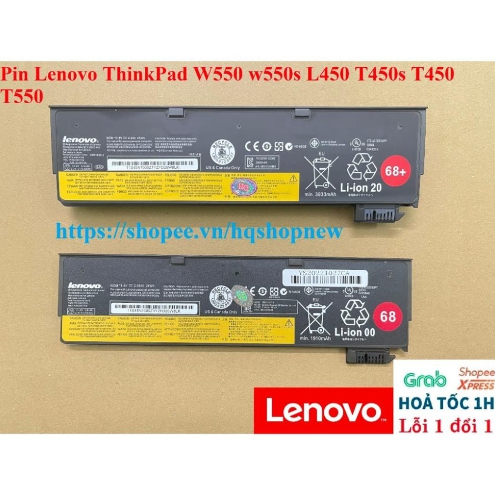 ⚡️ Pjn Lenovo Thinkpad W550 w550s L450 T450s T450 T550