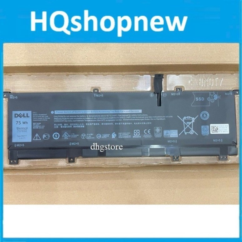 ⚡️ Pjn laptop Dell XPS 15 9575 2-in-1, Precision 5530 2-in-1, P73F 8N0T7 08N0T7 TMFYT 0TMFYT 75Wh