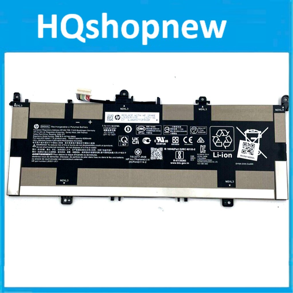⚡Pjn dùng cho laptop HP Elite C1030 Chromebook x360 13c HSTNN-DB9W DK04XL battery
