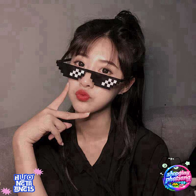 Kính thời trang 6.3 chất lửng MS09 Phong cách tươi vui