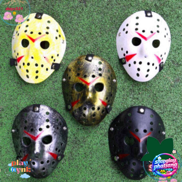 Mặt Nạ Halloween Jason Voorhees - Trái Tim Hacking Cực Bật

Hóa trang Jason Voorhees này là một tron