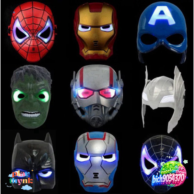 Khẩu Trang Spider-Man - Iron Man - Hulk Mặt Nạ Biến Hình Mới

Hay hơn:

Khẩu Trang Mặt Nạ Spider-Man