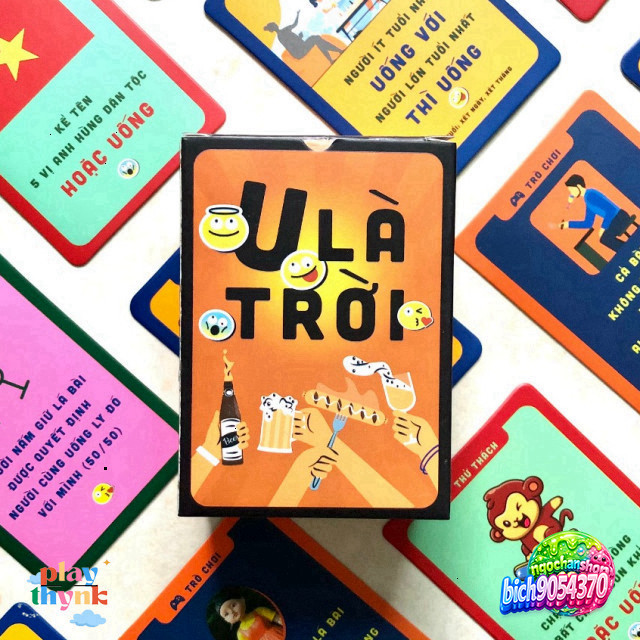 Thử Thách Drinking Game Huệ 100 Lá Temo Toys Thả Lưới Cùng Bạn Bè