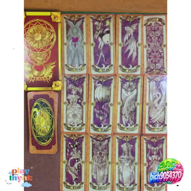 Tarot Card & Sakura Clow Card Đồng Hồ Bán Bìa Cao Cấp