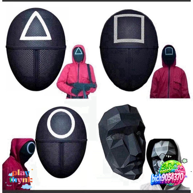 Áo Máu Squid Game Lồng Chảo Nước - Đồ chơi Động Màn Cho Fans Squid Game