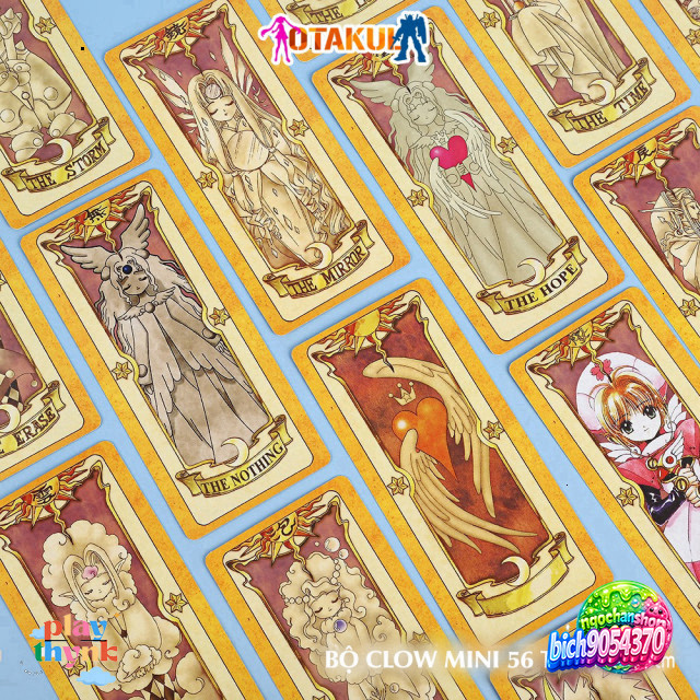 "Lá Bài Clow Mini May Mắn - Clow Lẻ Nhỏ Đổi Mắn Rập Rũ"