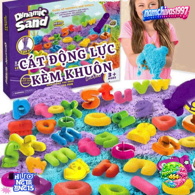 "Cát Nặn Tinh Khiết Từ Bột Mì An Toàn - BonKids Thiếu Niên Sáng Tạo"