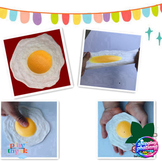 Trứng ốp la chơi game vui - Đồ chơi vui nhộn silicon thú vị