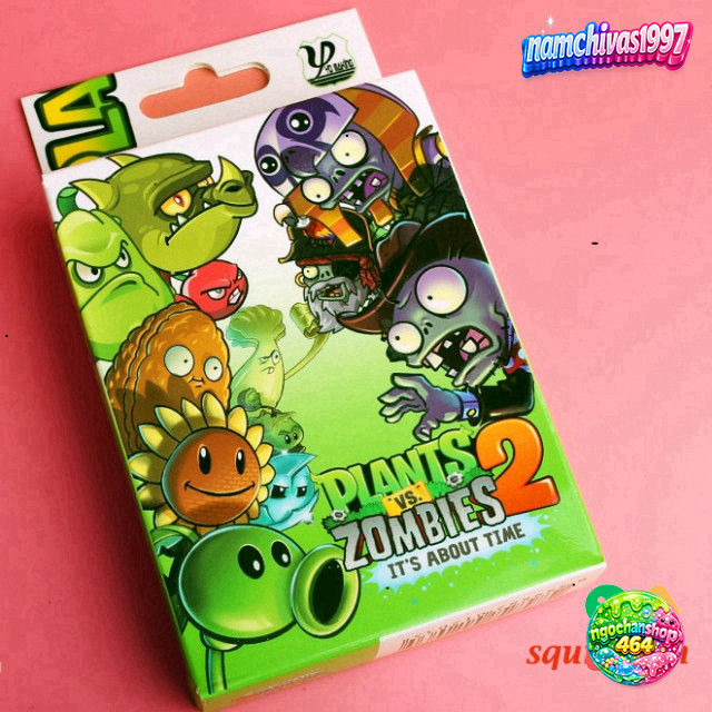 Áp Phích Hình Zoombie Xanh Plants Vs Zombies 55 Lá Hoạt Hình