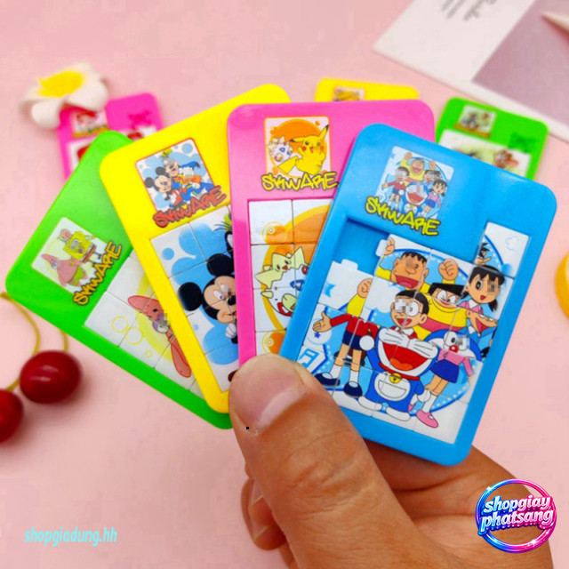 Tranh Ghép nhựa Ngộ Nghĩnh Lắp Đặt, Ghim Ghép 9 mảnh/12 mảnh/15 mảnh