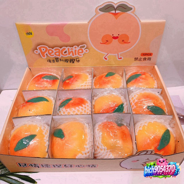 Squishy Đào R Squishy mềm Bán Sỉ Đồ chơi Hobbies