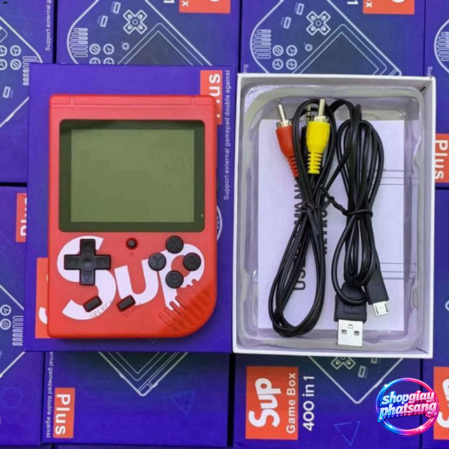 Máy Chơi Game SUP400 G1 Plus Cầm Tay, Hơn 400 Trò Chơi

hoặc
SUP400 G1 Plus Máy Chơi Game Cầm Tay - 