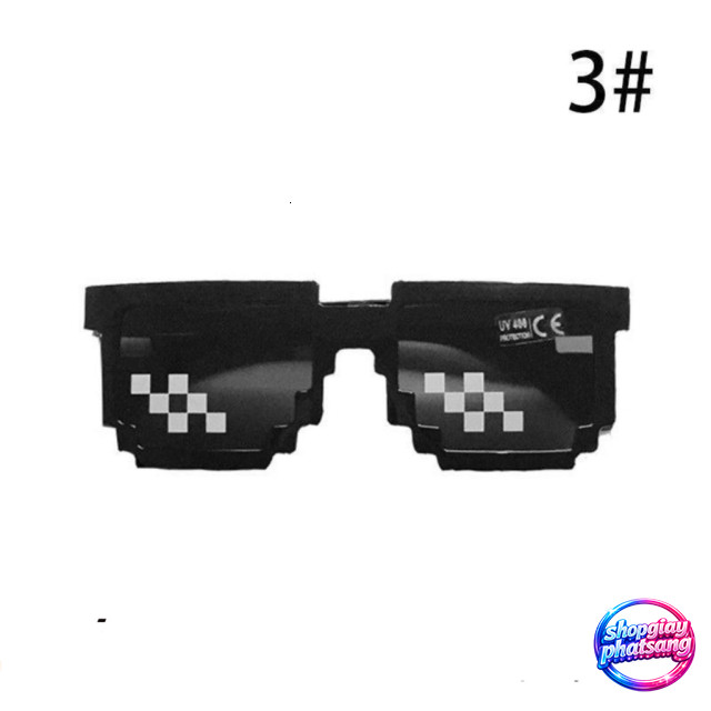 Áo Thun Unisex Thug Life 8 Bit Cổ Tròn Thoáng Mát