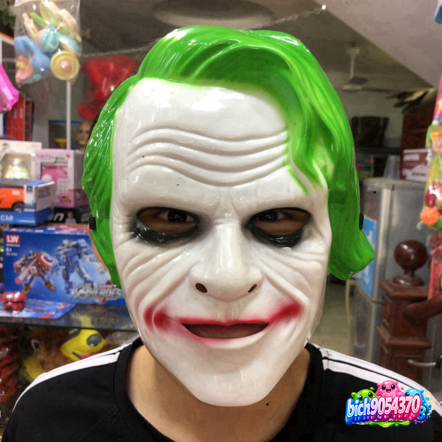 Mặt Nạ Phóng Viên Joaquin Phoenix - Phụ Kiện Độc Đáo Halloween