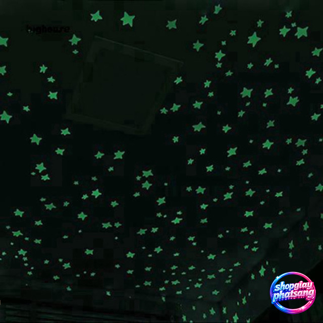 Ngôi sao dạ quang phát sáng 100 bóng trong bóng tối dán tường

Hoặc tiêu đề khác:

 - Dán Tường 100 